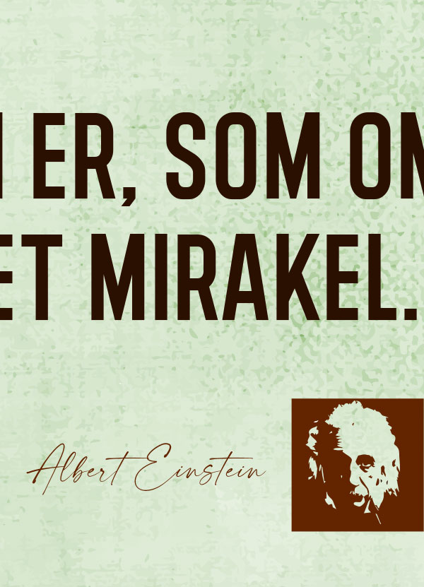 Einstein citatplakat