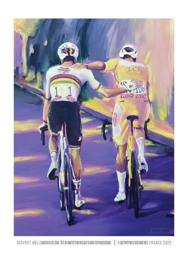 Respekt mellem rivaler”. Van der Poels og Pogacar